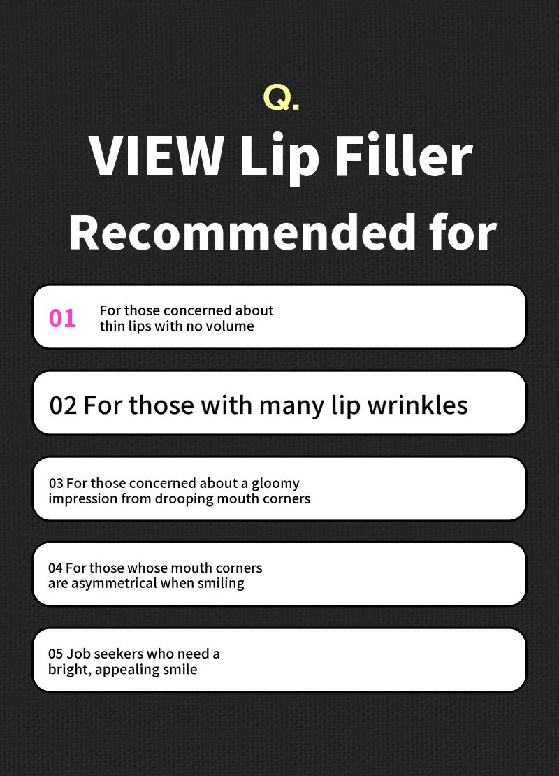 ❤View❤Lip Filler