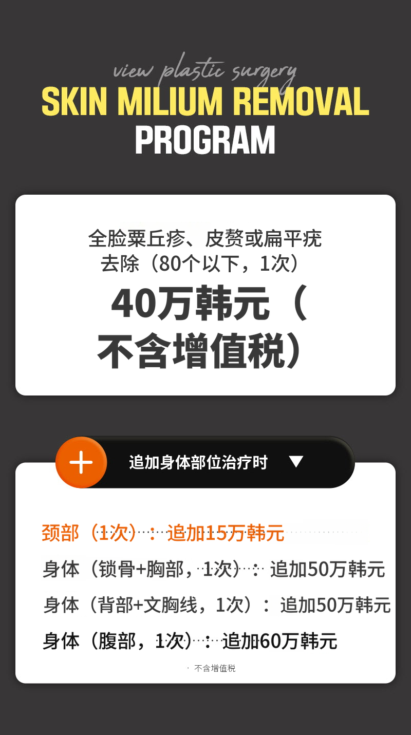 ❤视图❤色斑去除(脂肪粒,皮肤赘生物,疣)