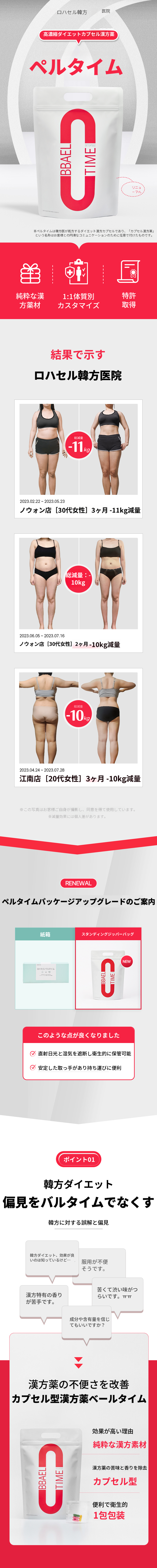 ロハセル漢方医院ダイエットパルタイム処方