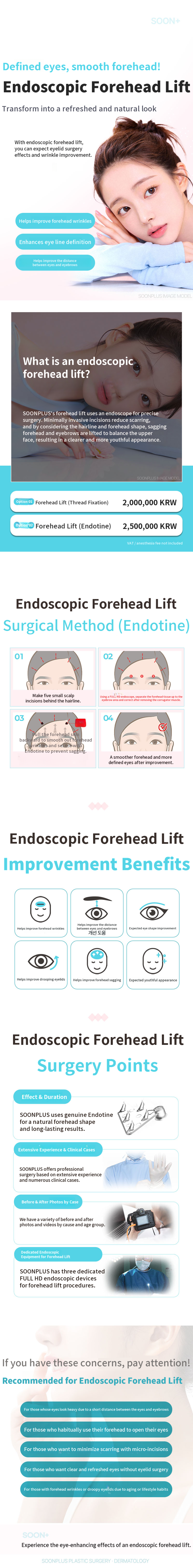 Soon Plus Endoscopic Forehead Lift