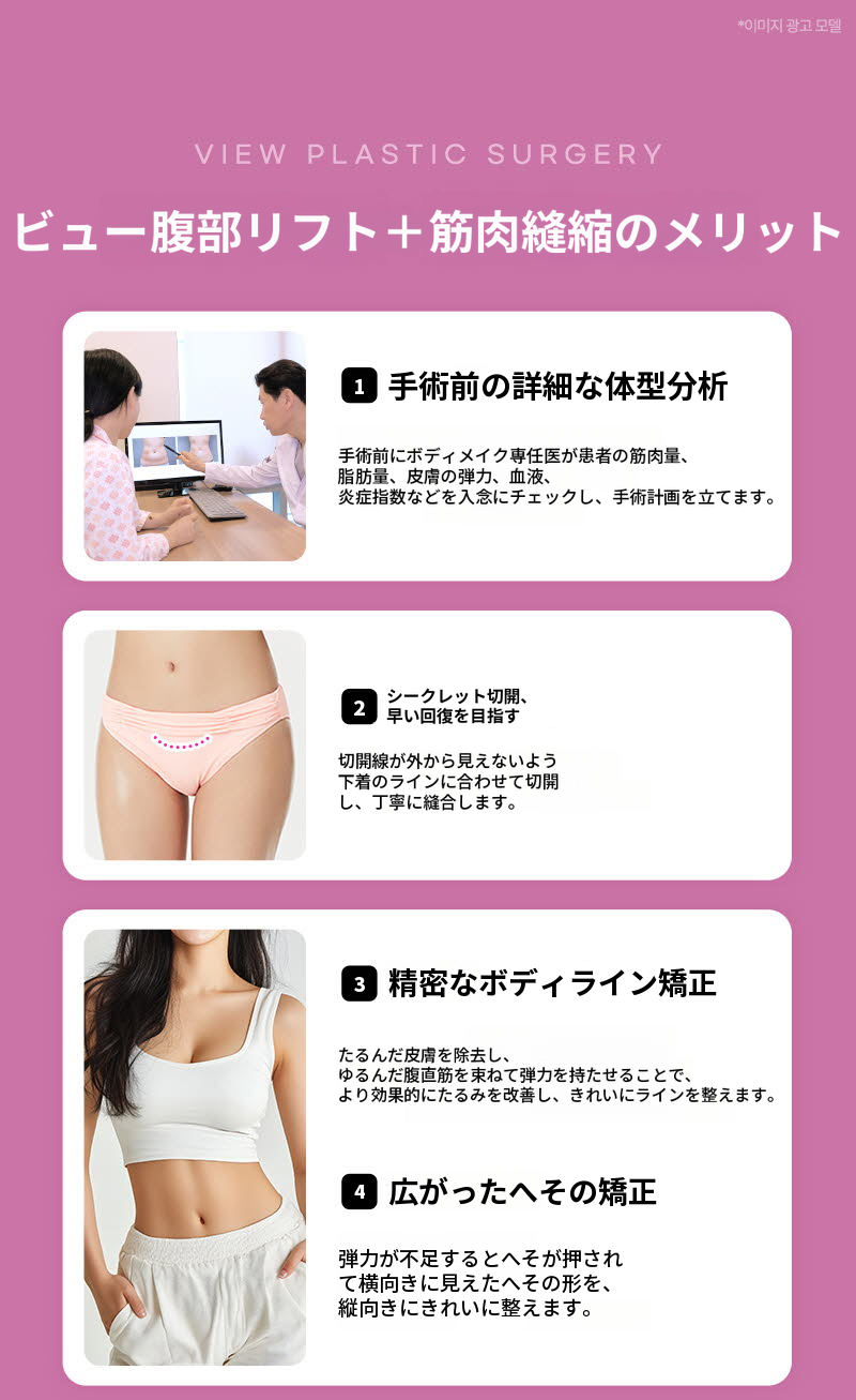 ❤ビュー❤腹部リフト術