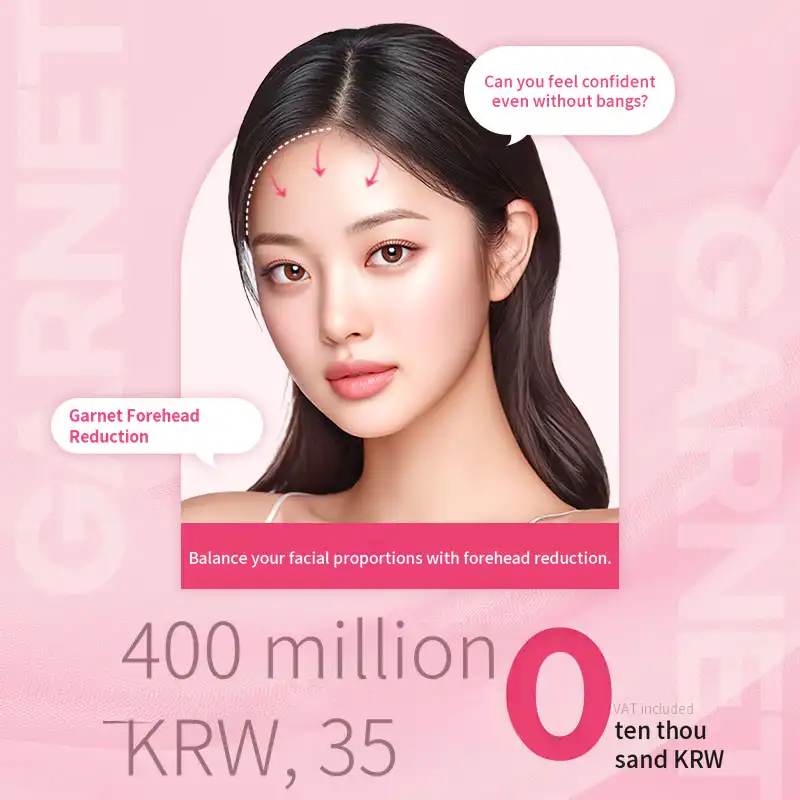 Garnet, Forehead Reduction Surgery