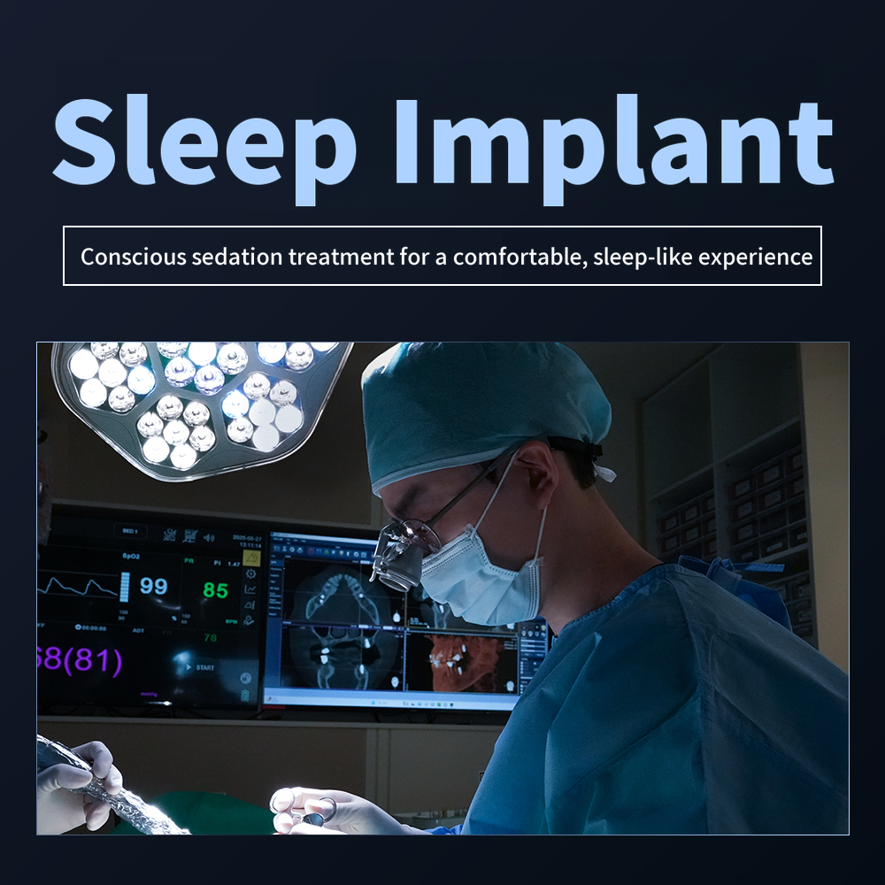 Rapid return to daily life, minimally invasive implant