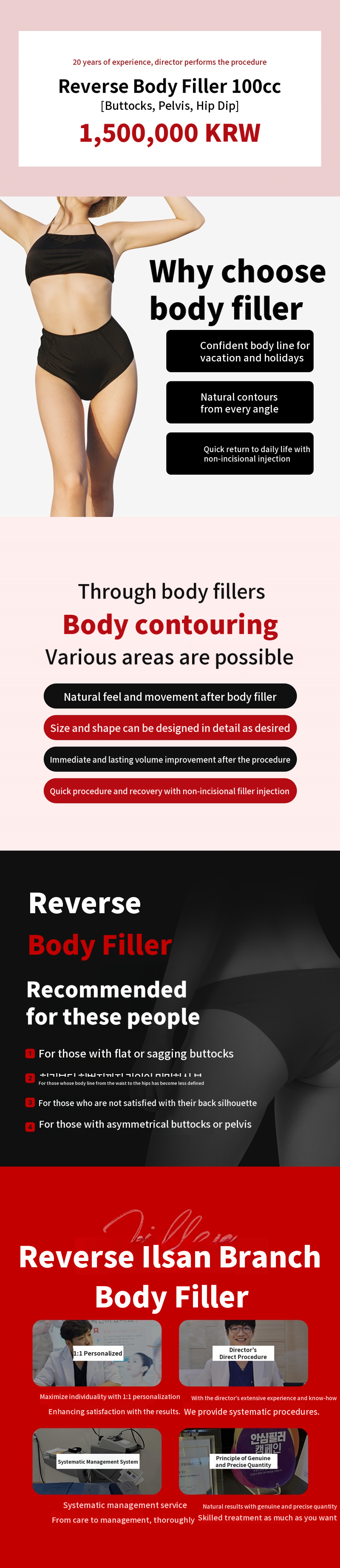 Ilsan - Body Filler, Solo Procedure by Chief Practitioner