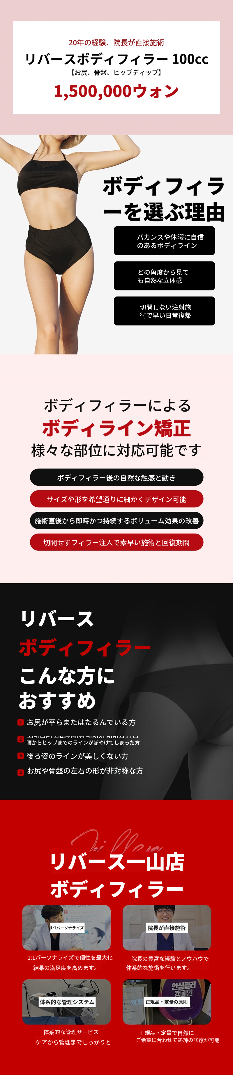 イルサン - ボディフィラー、代表院長独占施術