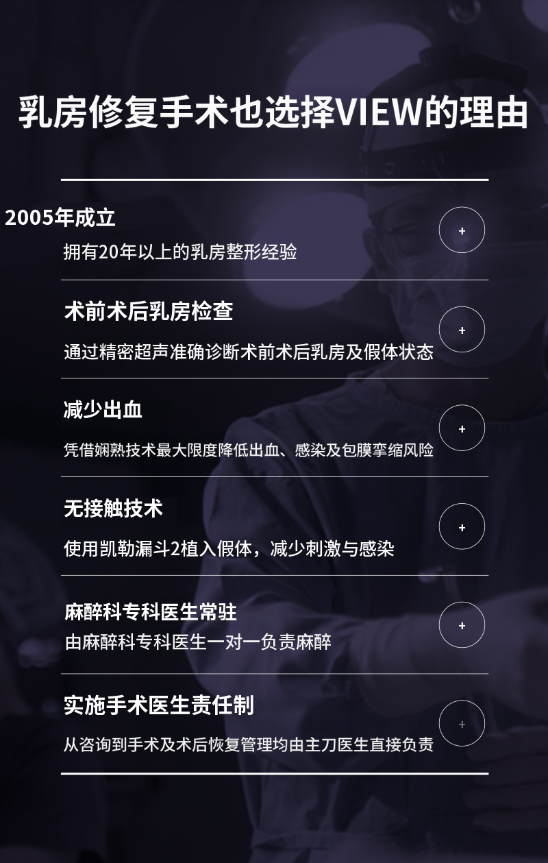 ❤维尤❤胸部修复手术