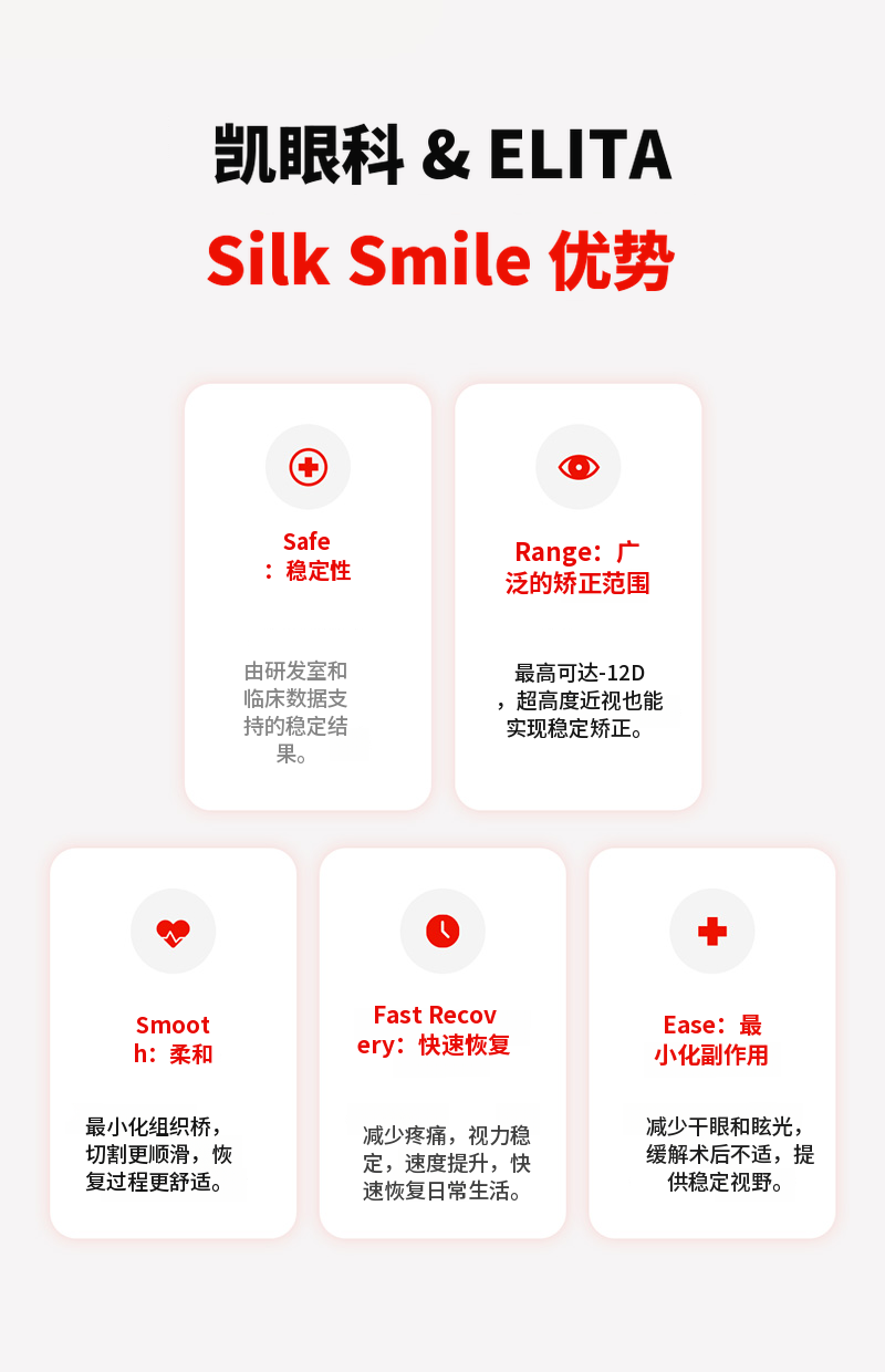 高度近视丝绸微笑特别优惠活动