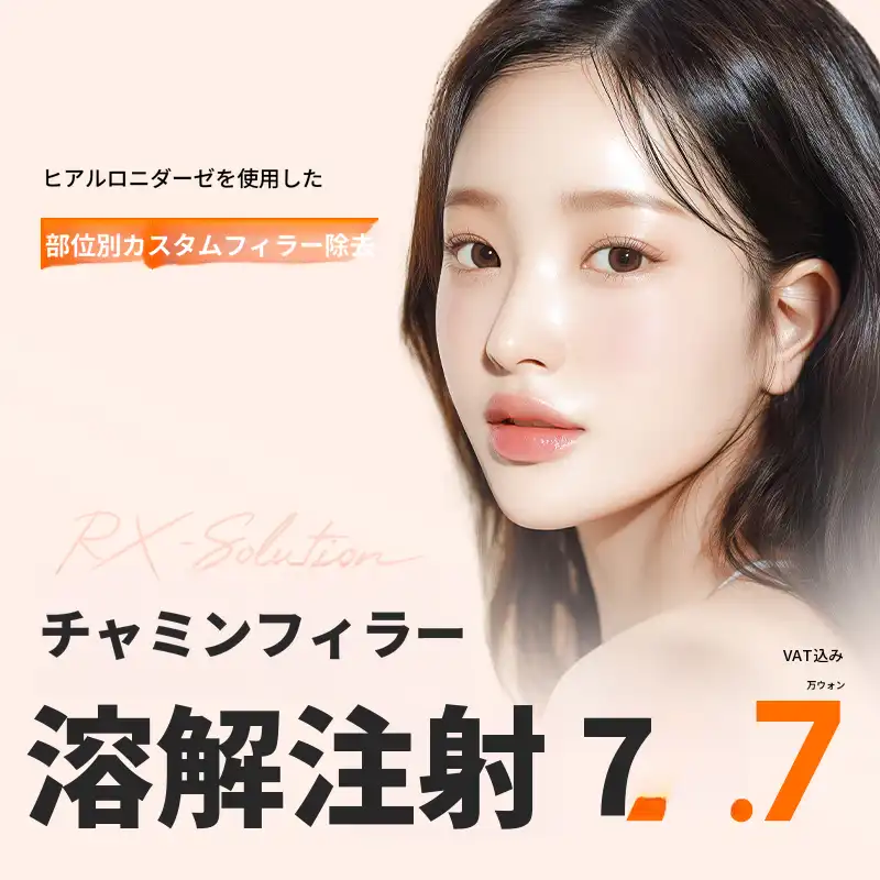 チャミン フィラー溶解注射