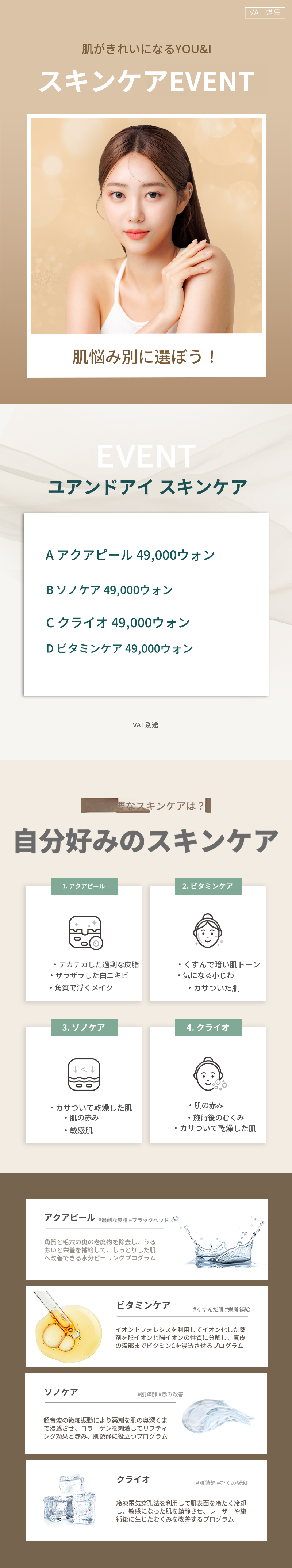 パンギョ) 清潔な皮膚管理、スキンケアコレクション