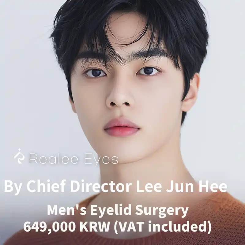 Real Lee Jun-hee's male eyelid surgery