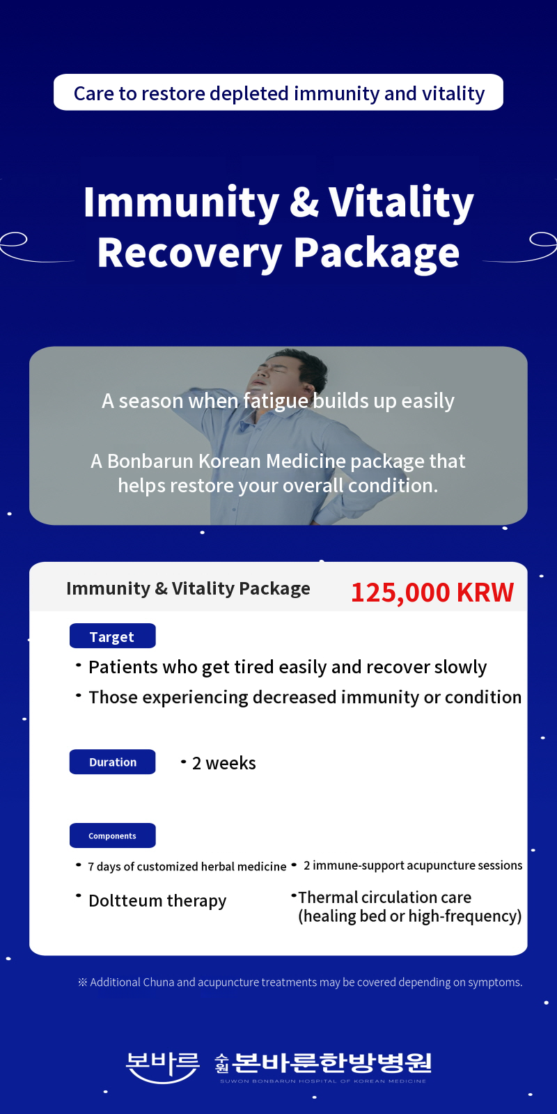 Immune and Energy Recovery Package