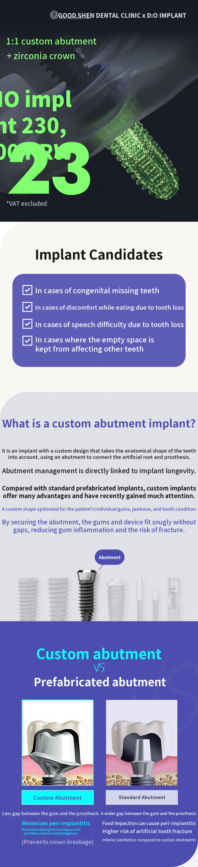 GoodSense Dio Implant