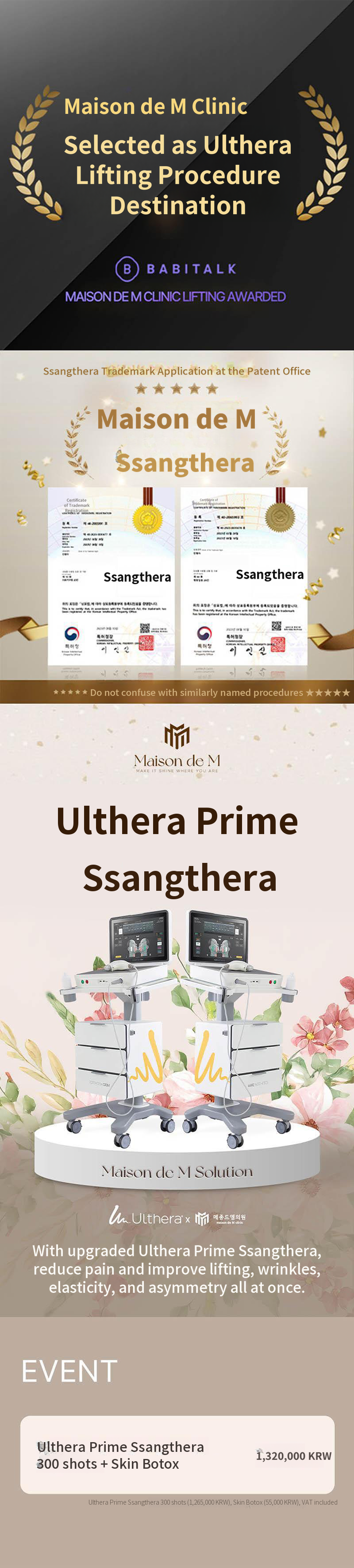 Ultherapy Prime Dual Treatment
