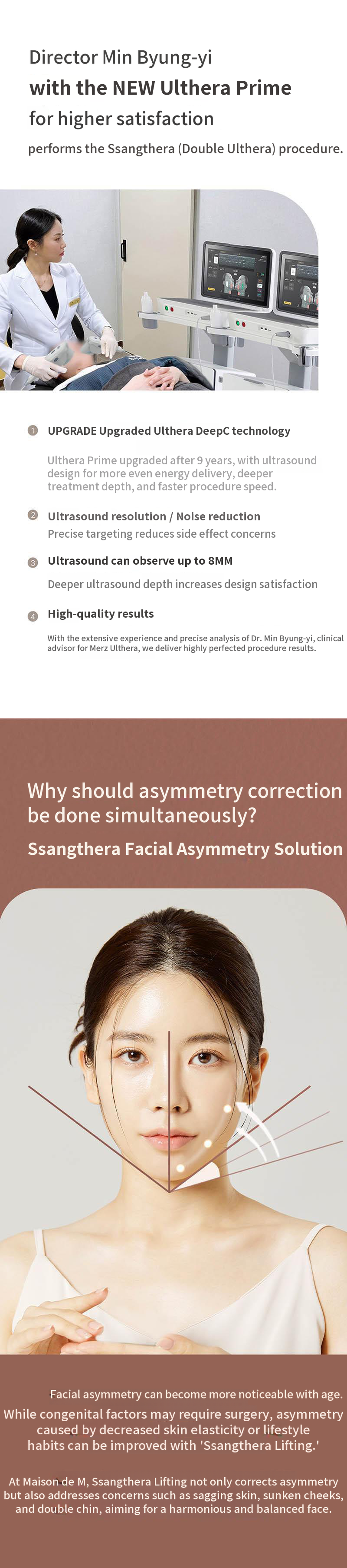 Ultherapy Prime Dual Treatment
