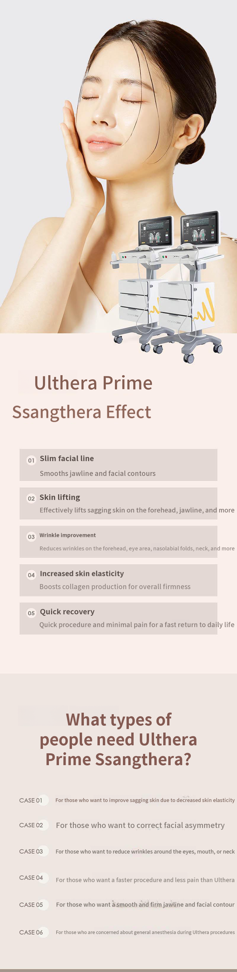 Ultherapy Prime Dual Treatment