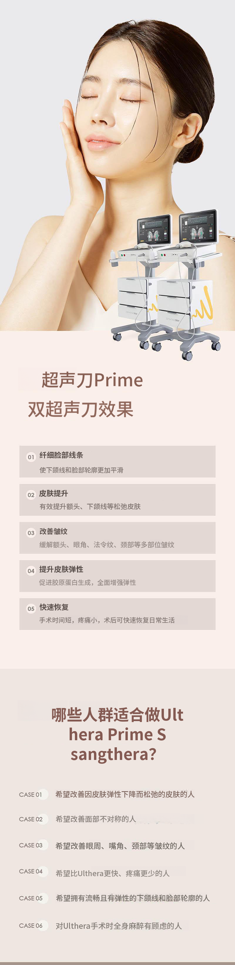 Ultherapy Prime双重提升