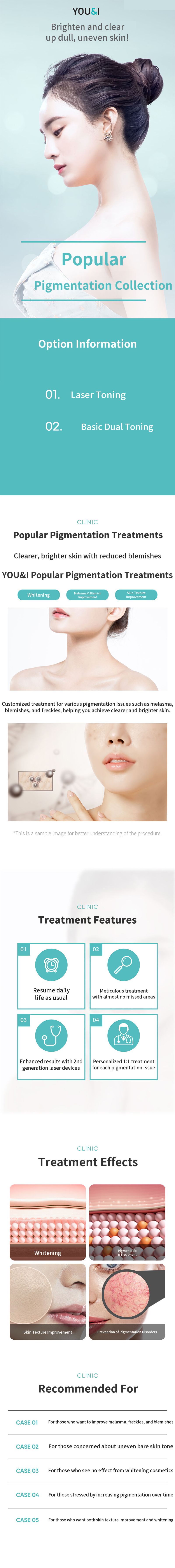 Pigment Treatment Toning Collection