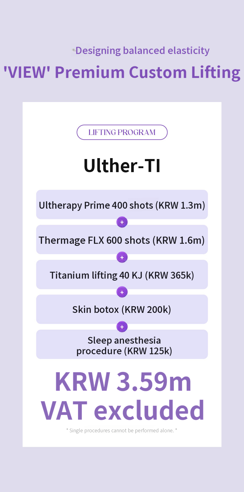 ❤View❤Ultherapy Lift (Sleep Anesthesia)