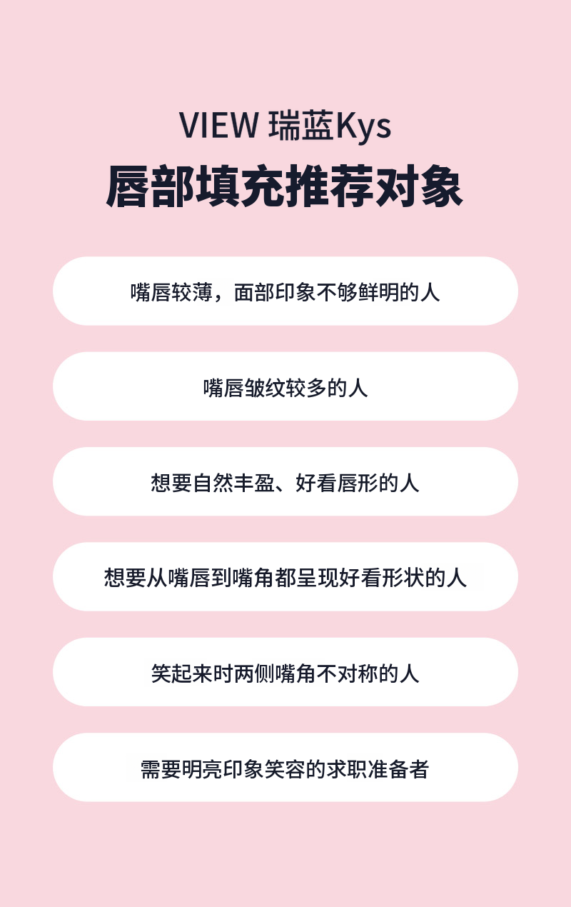 ❤视❤瑞士玻尿酸唇部填充剂, 口角填充剂