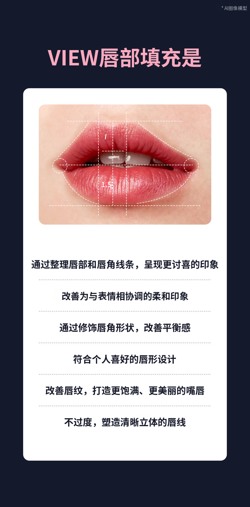❤视❤瑞士玻尿酸唇部填充剂, 口角填充剂