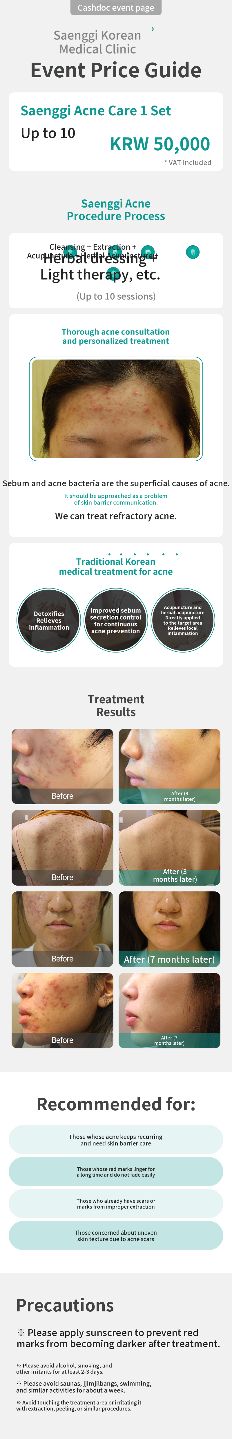 Radiant Acne Care, 1 Set