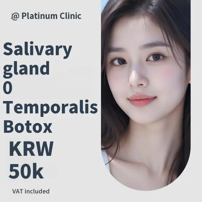 Improvement of a Puffy Face, Salivary Gland & Temporalis Botox 50U