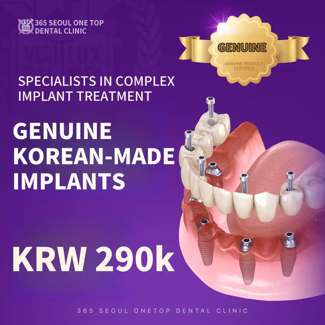 Genuine Korean Point Dental Implants