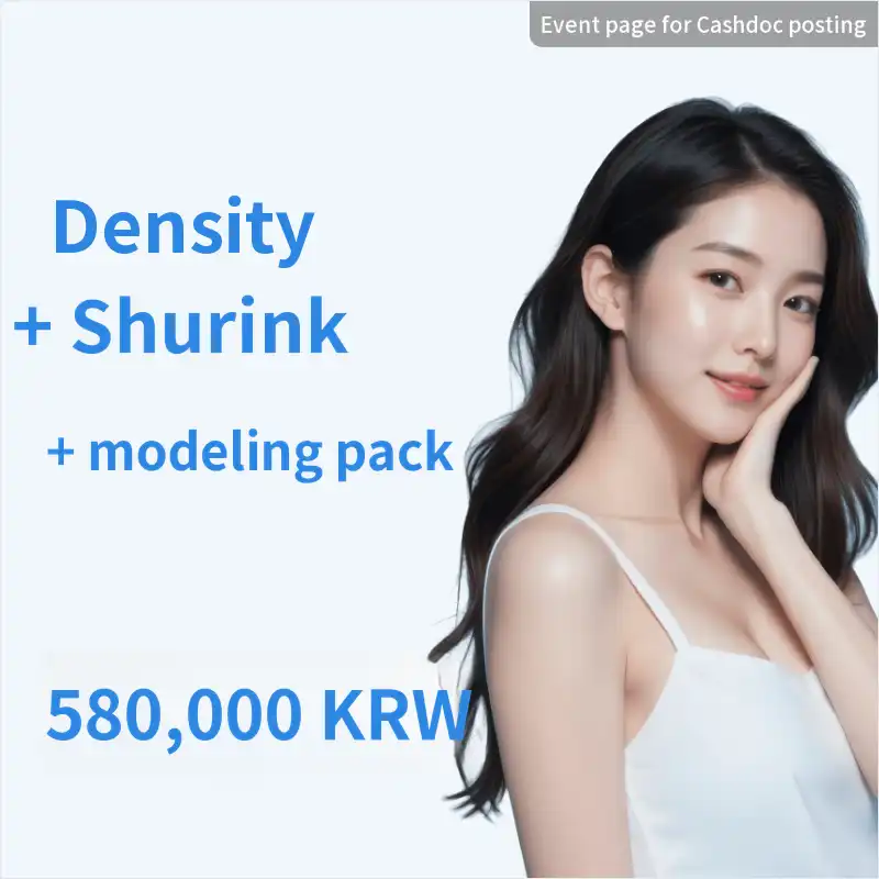For elasticity & contour improvement, Densety + Shrink + Pack