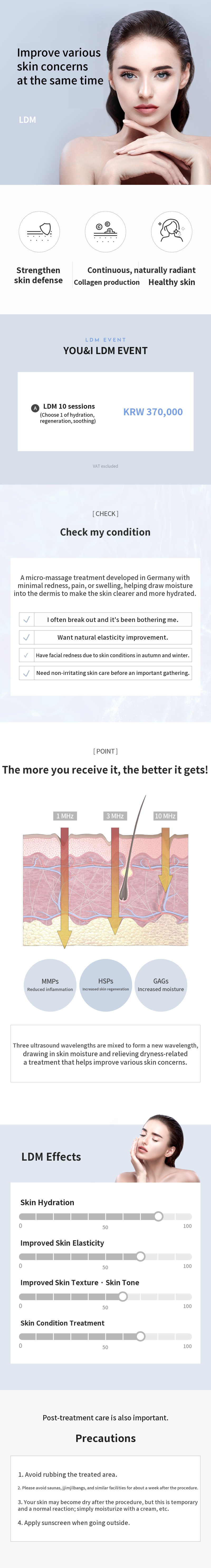 Dasan) Premium Skincare LDM 10 sessions