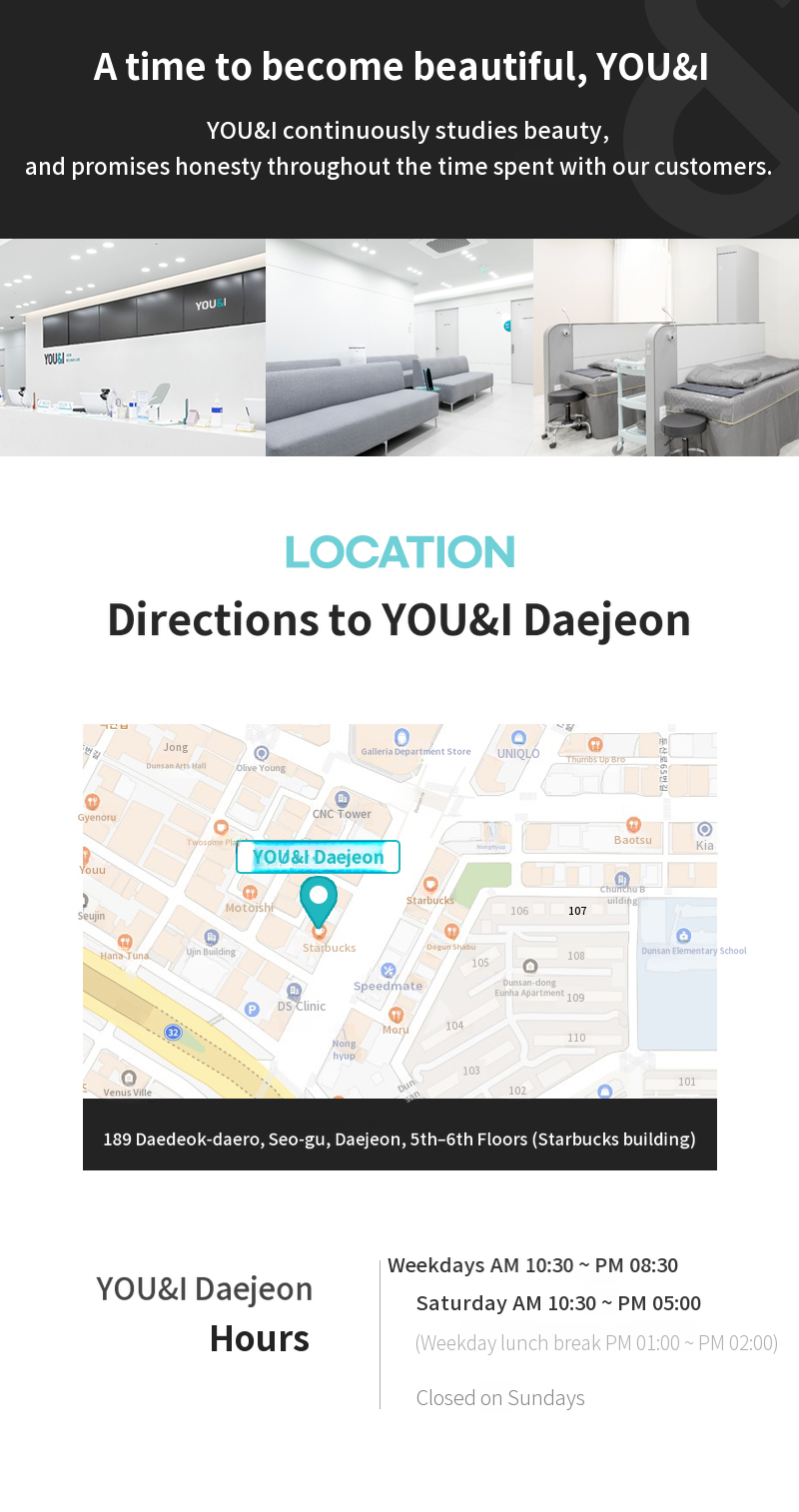 Daejeon) Freckle, age spots, blemish pigment laser 10-session event