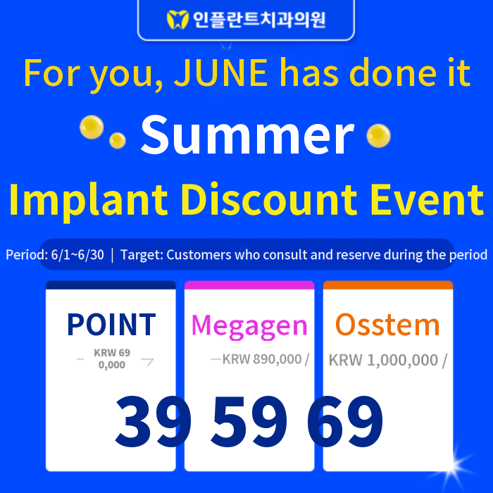 Limited time implant discount at Cash Doc