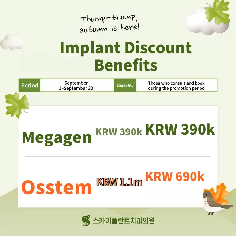 Cashdoc Dental Implant Discount Event
