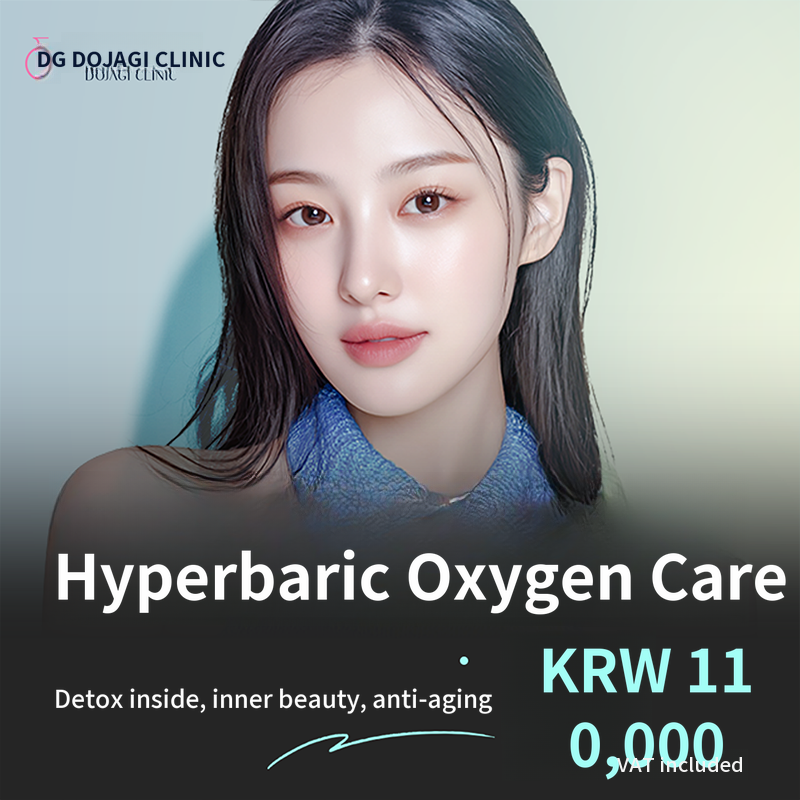 Body purification, inner beauty anti-aging hyperbaric oxygen therapy