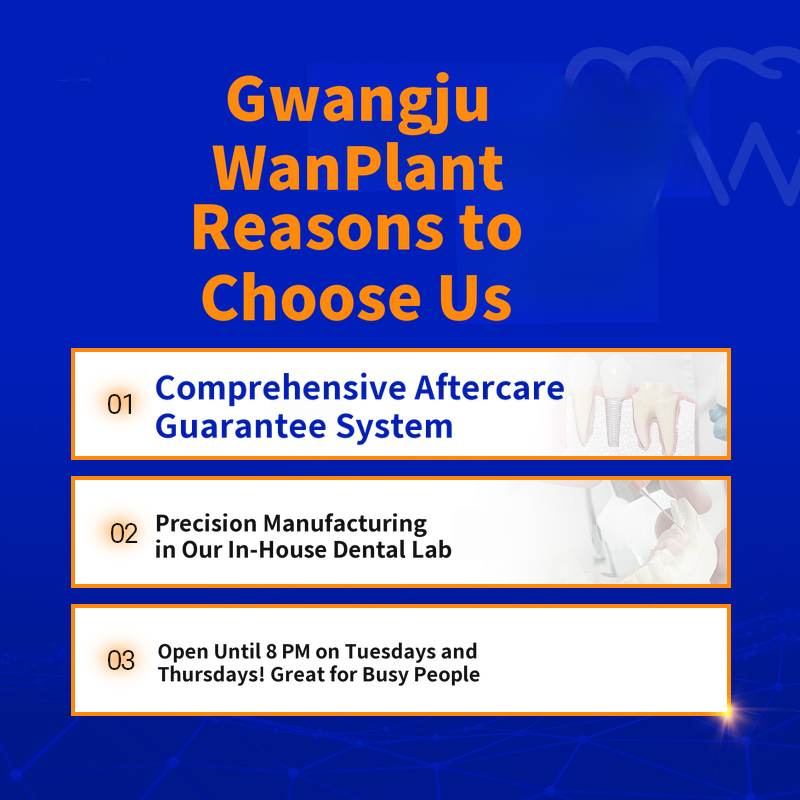 Gwangju Dental Implants: 590,000 won → 390,000 won
