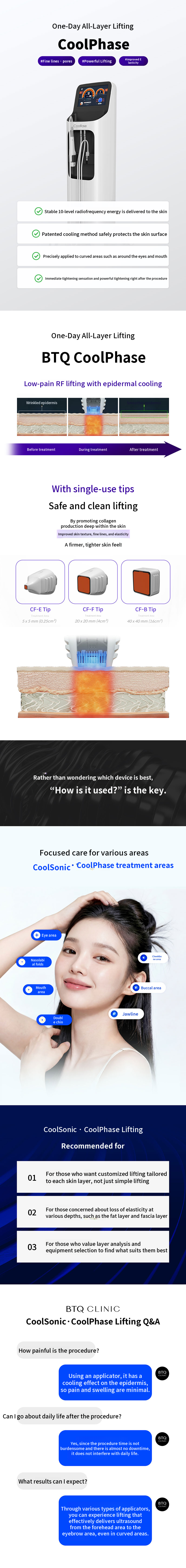 VtiQ Cool Sonic Lifting & Cool Phase_ Key Doctor Procedure