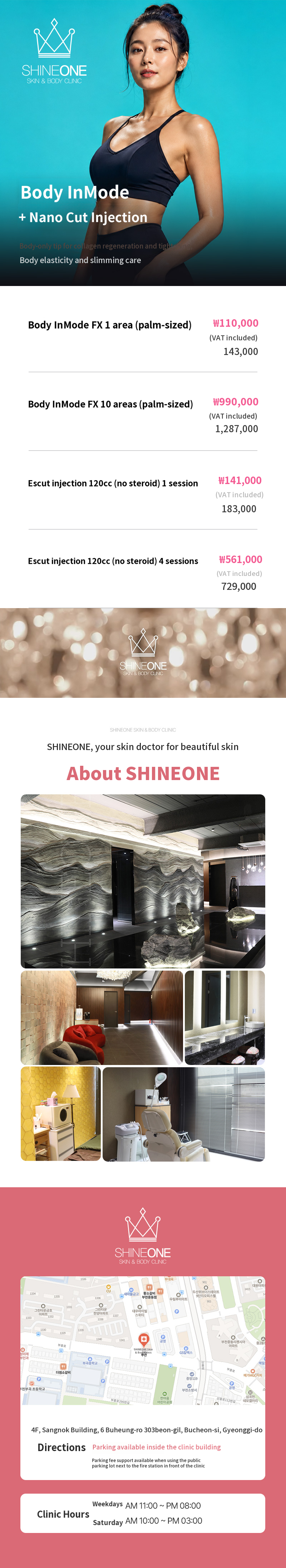 Body Inmode + Nano Cut Injection
