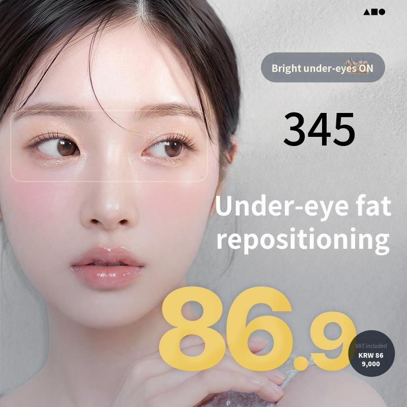 Under-eye fat repositioning