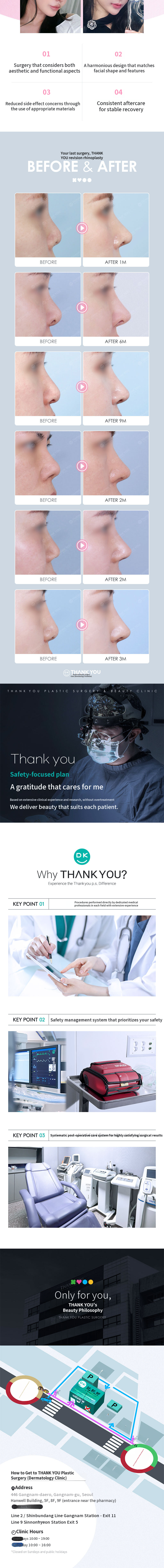 Thank You Nose Reshaping Surgery