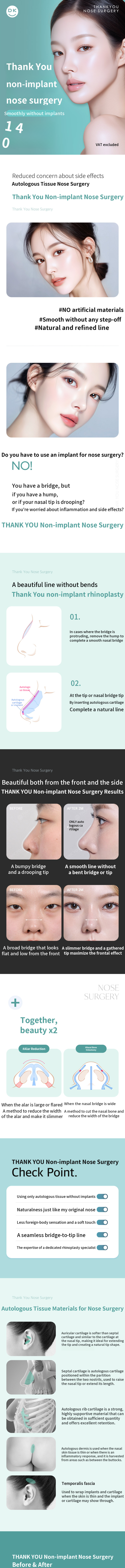 Thank You Non-Implant Nose Surgery