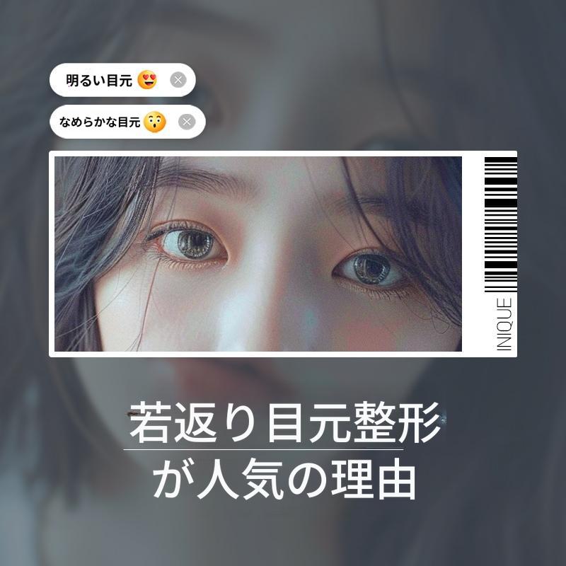 アイニーク目の下の脂肪再配置