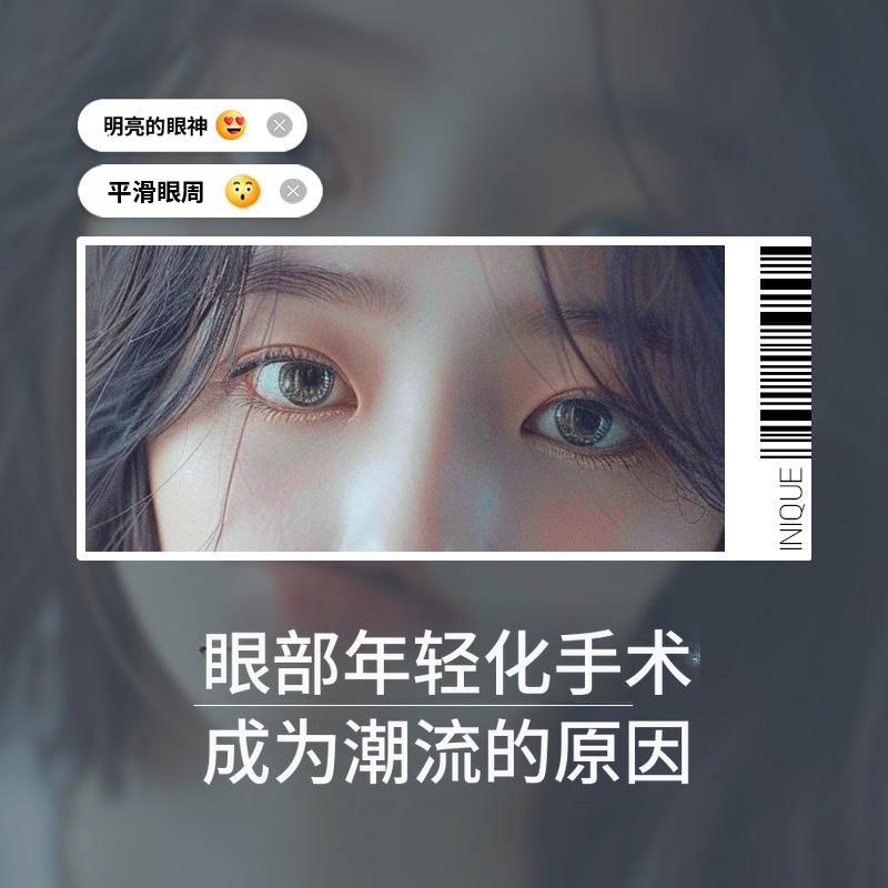 艾妮克眼下脂肪重新分布