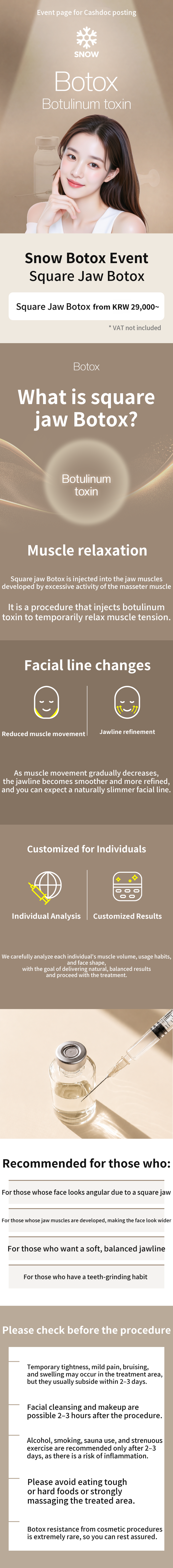 Square Jaw Botox
