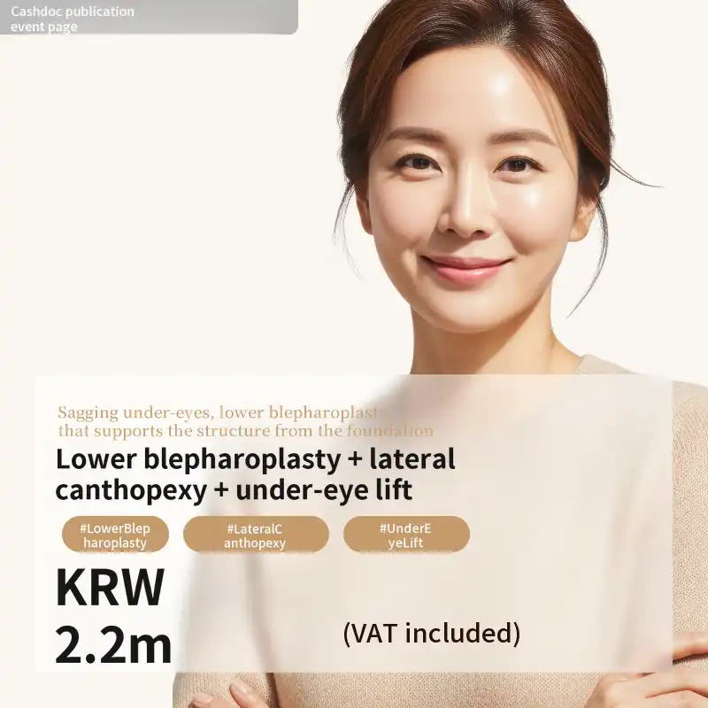 New Plastic Surgery Clinic [New] Lower Eyelid Surgery + Lateral Canthopexy + Sub-Brow Lift treatment image