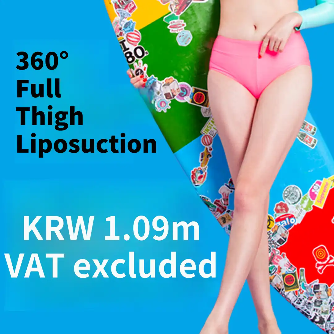360-Degree Large Volume Liposuction of Thighs