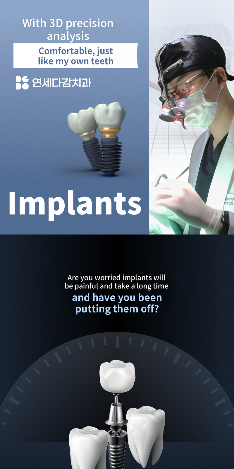 Flapless Dental Implants, Osstem BA