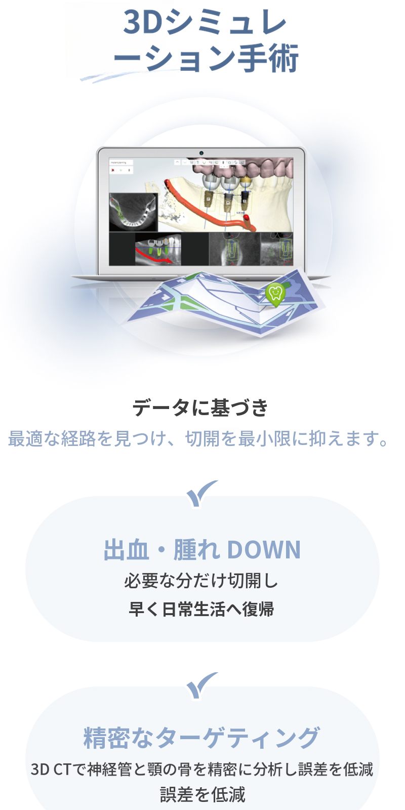 無切開インプラント、オステムBA