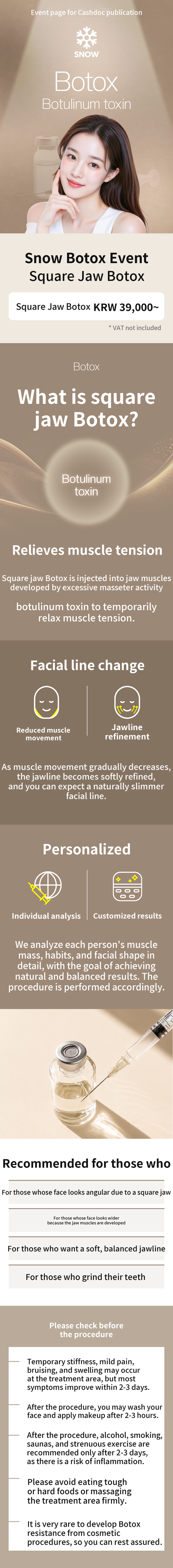 Square Jaw Botox
