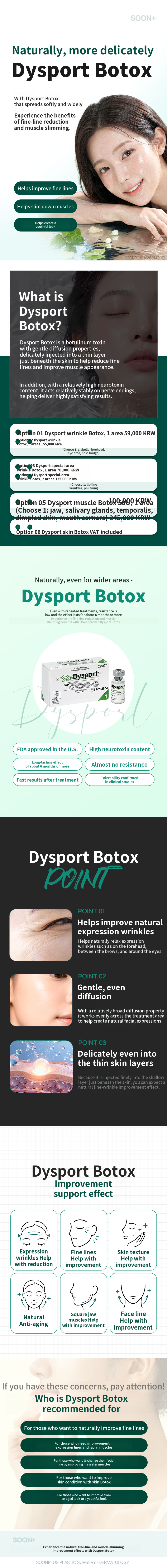Soon Plus Dysport Botox