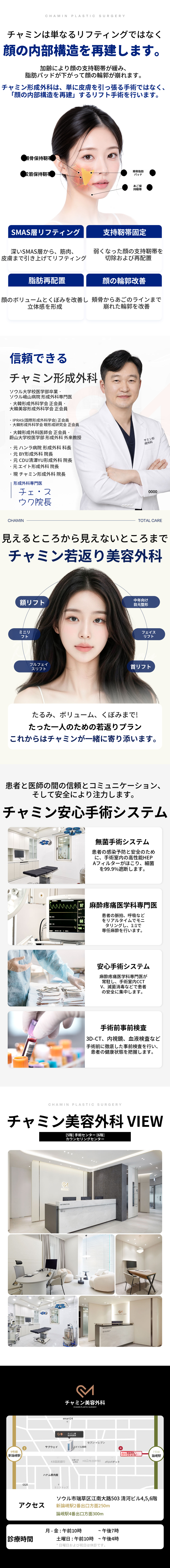 チャ・ミン ミニ フェイスリフト