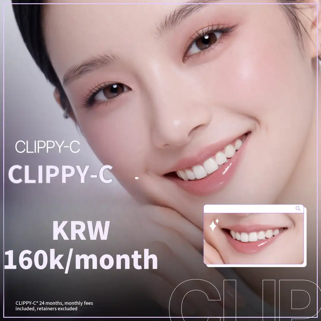 Comfortable Clippy-C Orthodontic Treatment with Affordable Monthly Installments